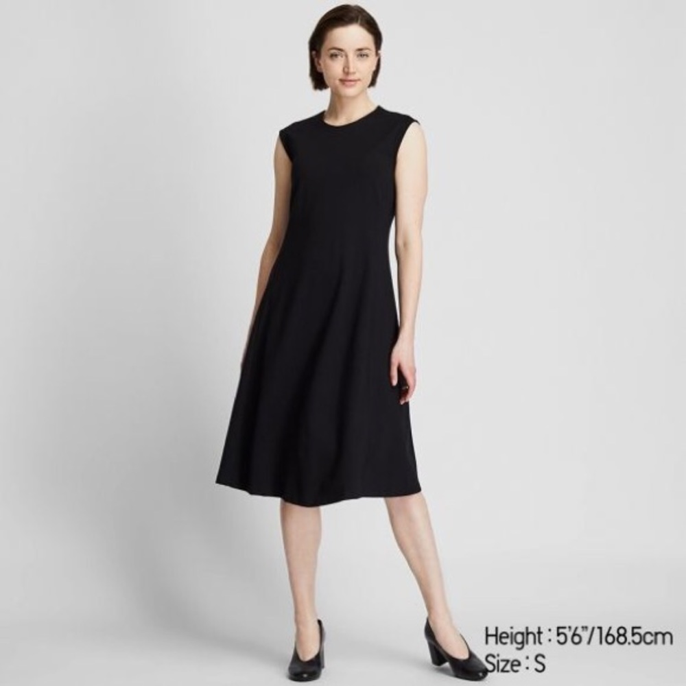 NWOT Uniqlo Ponte Sleeveless Dress